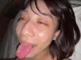 【個人撮影】湊波流のデカ舌ディープキス＆ツバ鼻吸い