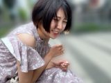 加賀美さらちゃんとリモバイ散歩！街中で絶頂恥辱プレイ！