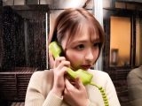 公衆電話ボックス360度 爆乳素人きき乳首チャレンジ りほさん（22歳・大学生）